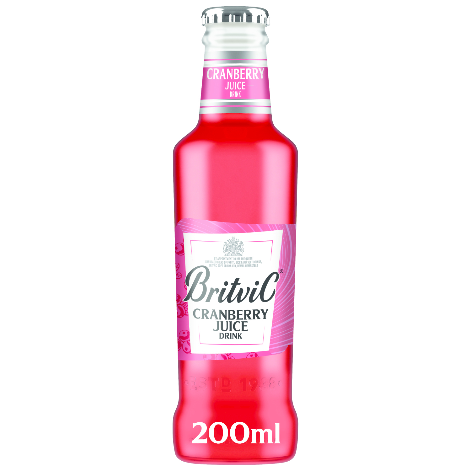 BRITVIC CRANBERRY JUICE 200X24